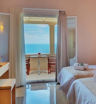 Krouzeri Beach Apartments Kentroma ภายนอก รูปภาพ