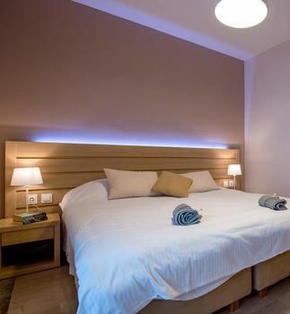 Krouzeri Beach Apartments Kentroma ภายนอก รูปภาพ
